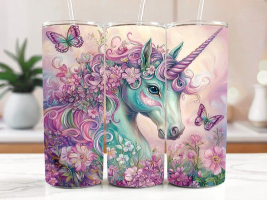 Unicorn and Butterflies
