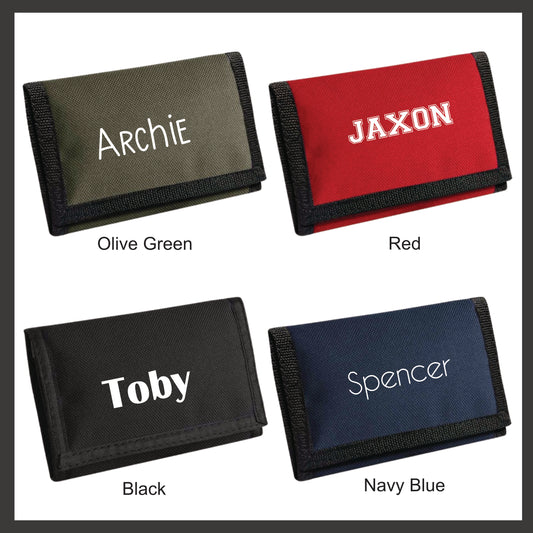 Personalised Kids Ripper Wallet