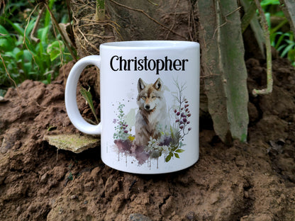 Personalised Animal Mug