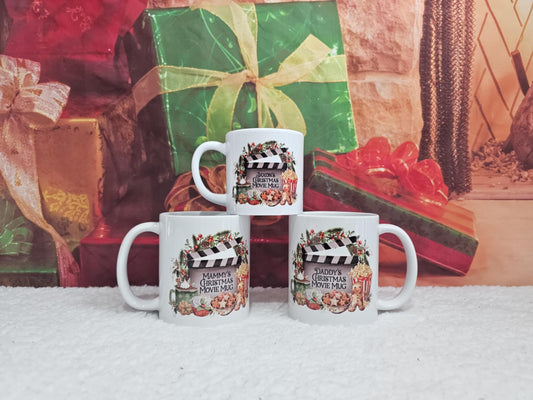 Movie Night Snack Family Mugs