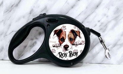 Personalised Retractable Dog Lead