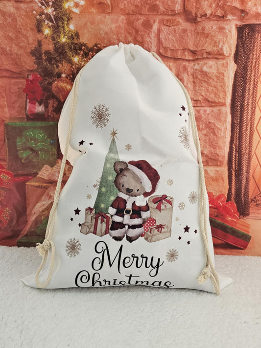 Clearance Santa Bear Sack XL