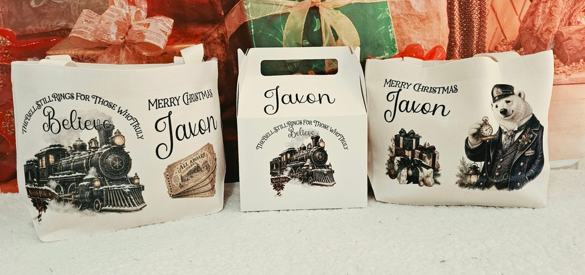 Personalised Christmas Treat Bag