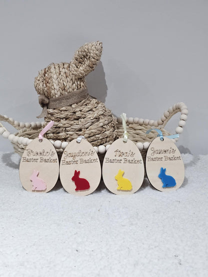 Personalised Wood and Acrylic Tag