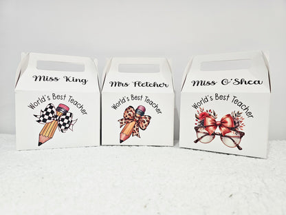 Teacher Gift Boxes
