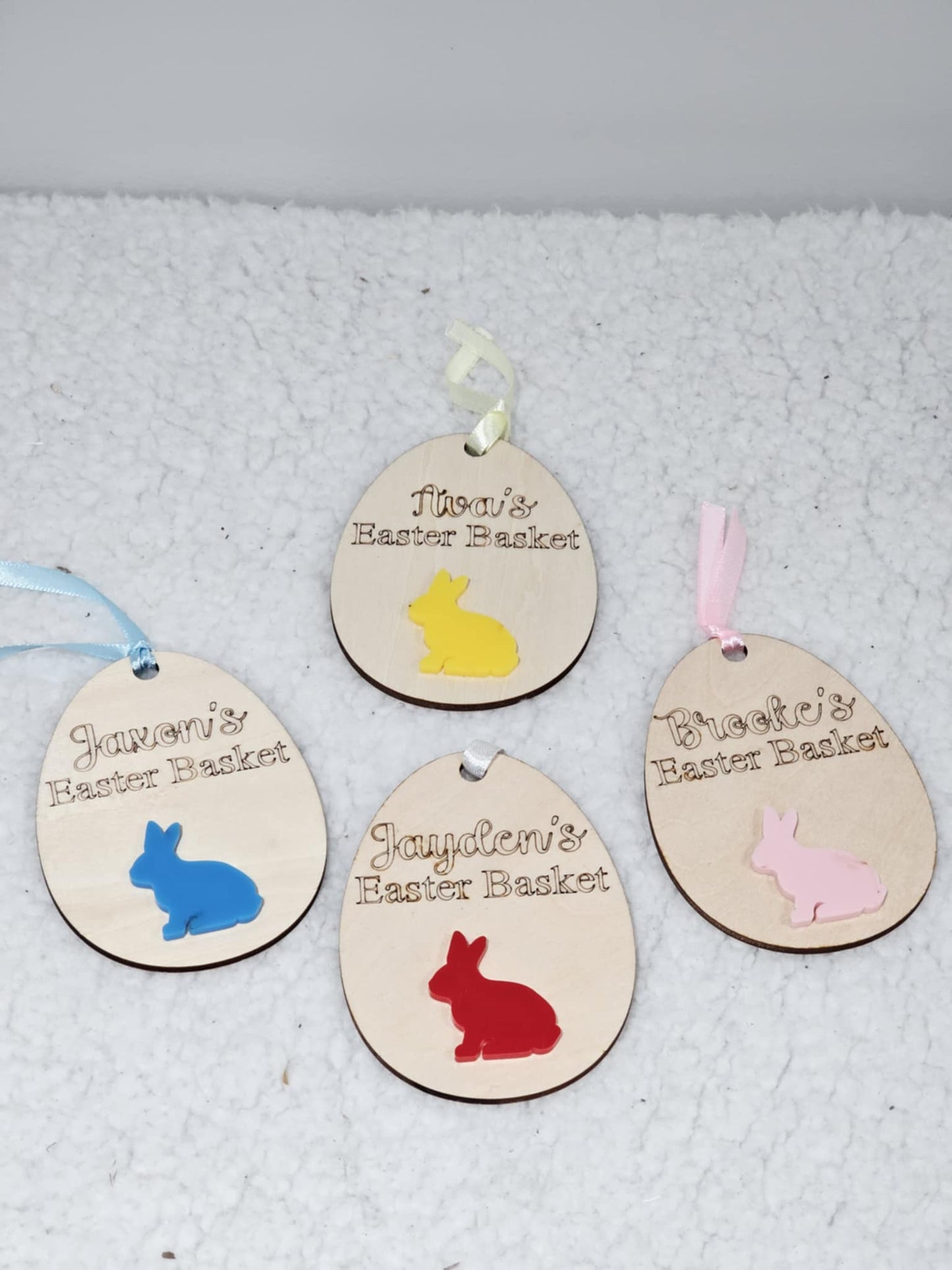 Personalised Wood and Acrylic Tag