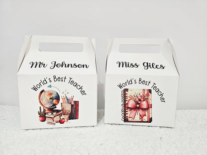 Teacher Gift Boxes