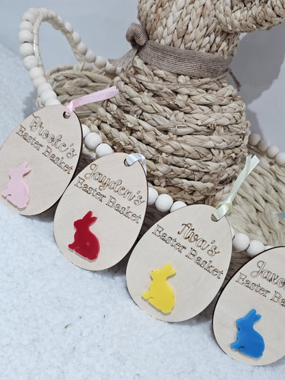 Personalised Wood and Acrylic Tag