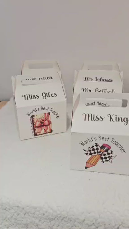 Teacher Gift Boxes