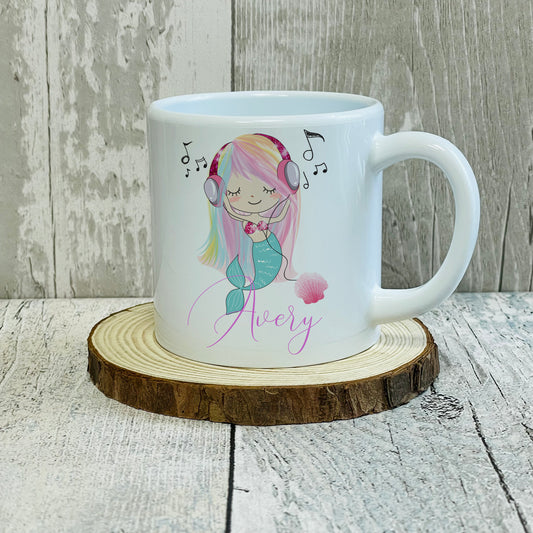 Unbreakable Polymer Mermaid Kids 6oz Mug