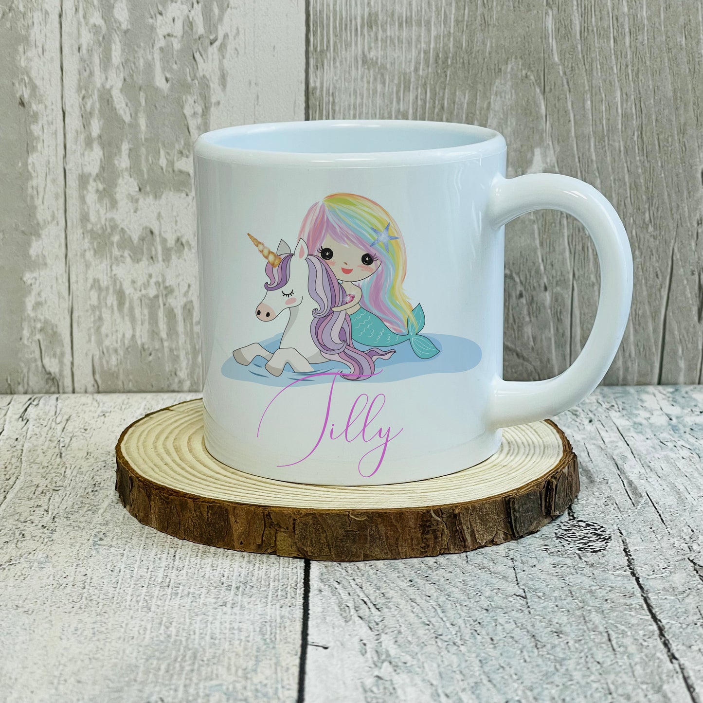 Unbreakable Polymer Mermaid Kids 6oz Mug