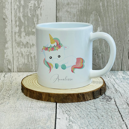 Unbreakable Polymer Unicorn Kids 6oz Mug